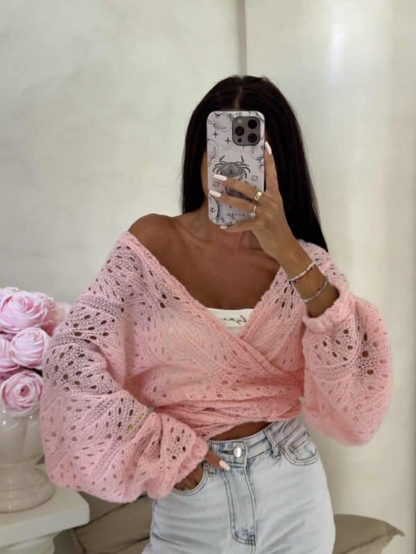 Kimono RICE - różowe