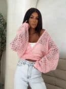 Kimono RICE - różowe