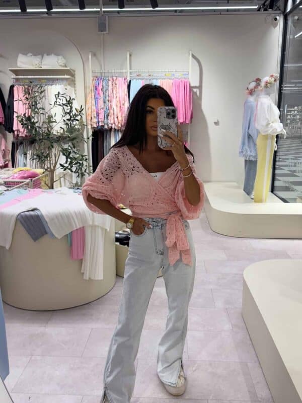 Kimono RICE - różowe