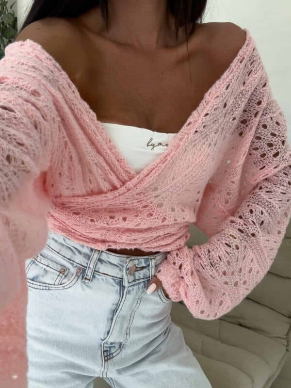 Kimono RICE - różowe