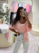 Kimono RICE - różowe