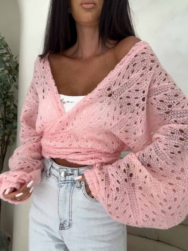 Kimono RICE - różowe