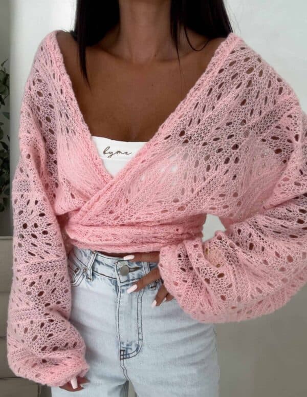 Kimono RICE - różowe