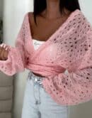 Kimono RICE - różowe