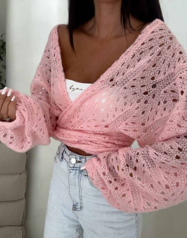 Kimono RICE - różowe