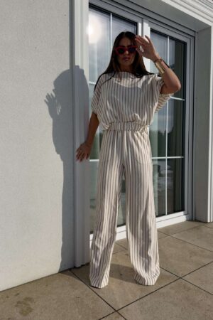 Komplet LUXE paski – beżowe