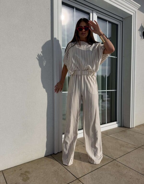 Komplet LUXE paski – beżowe