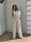 Komplet LUXE paski – beżowe