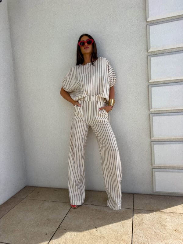 Komplet LUXE paski – beżowe