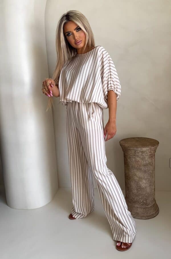 Komplet LUXE paski – beżowe