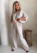 Komplet LUXE paski – beżowe