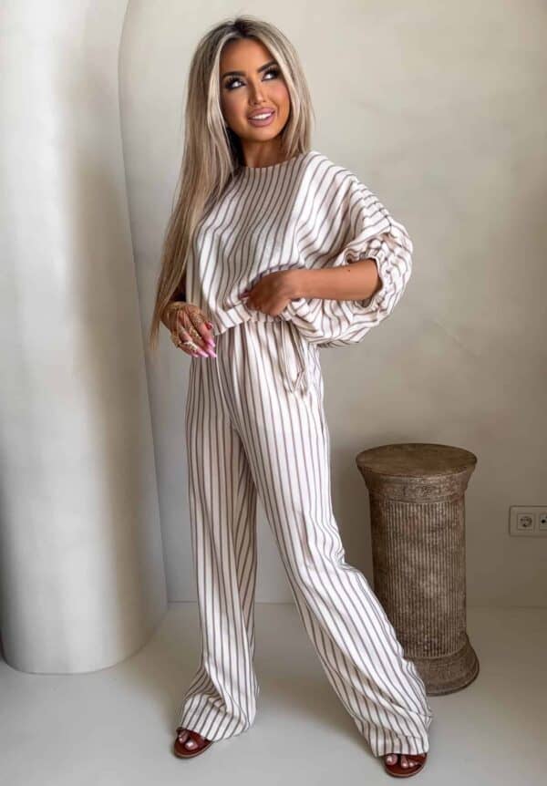 Komplet LUXE paski – beżowe