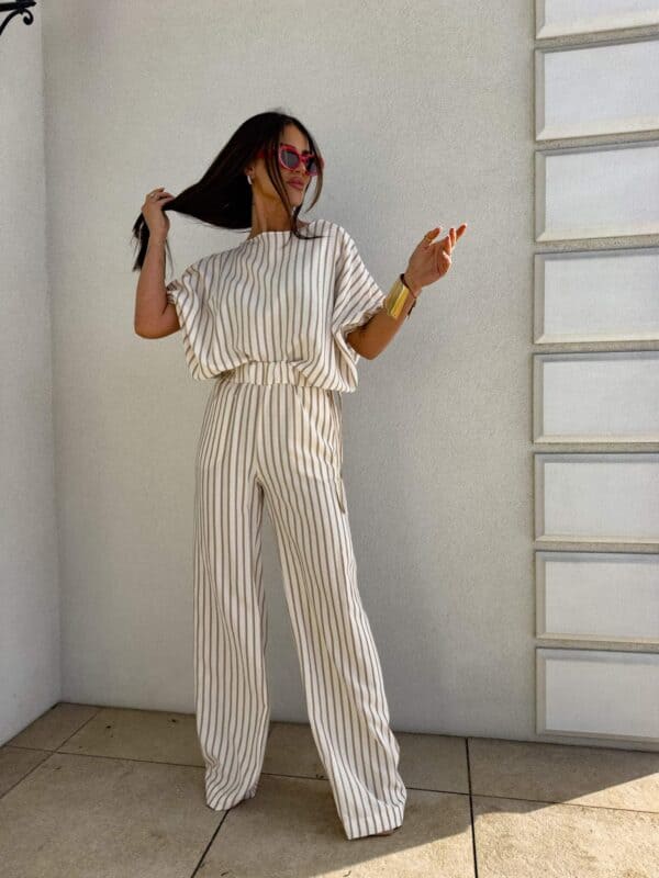 Komplet LUXE paski – beżowe