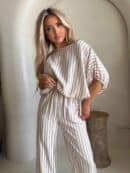 Komplet LUXE paski – beżowe