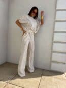 Komplet LUXE paski – beżowe