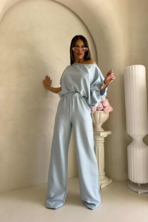 Komplet LUXE – błękitny