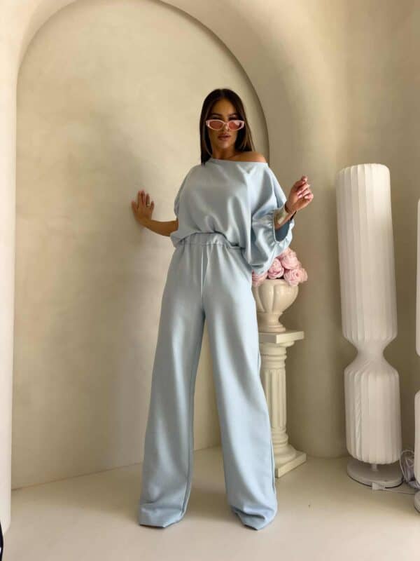 Komplet LUXE – błękitny