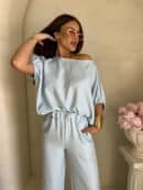 Komplet LUXE – błękitny