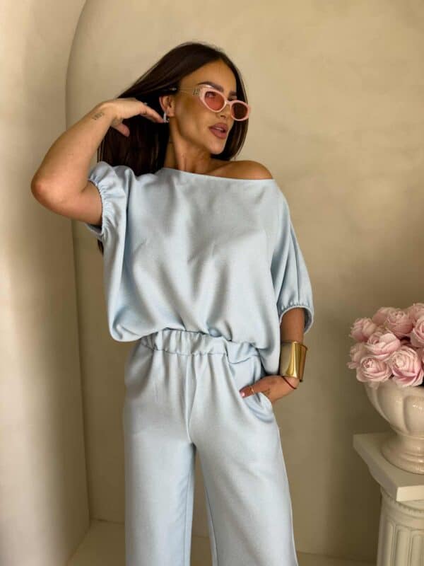 Komplet LUXE – błękitny