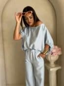 Komplet LUXE – błękitny