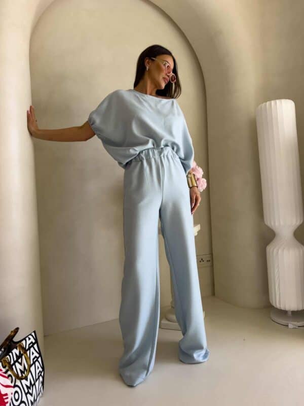 Komplet LUXE – błękitny