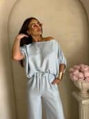 Komplet LUXE – błękitny