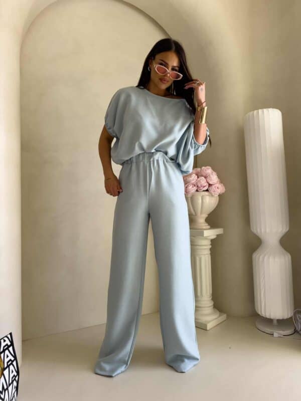 Komplet LUXE – błękitny