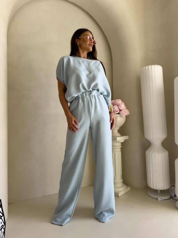 Komplet LUXE – błękitny