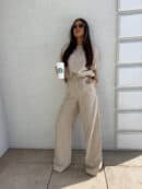 Komplet LUXE – beżowy