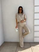 Komplet LUXE – beżowy