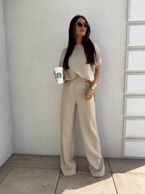 Komplet LUXE – beżowy