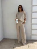 Komplet LUXE – beżowy