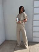 Komplet LUXE – beżowy