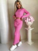 Komplet MELBOURNE – różowy