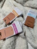 Skarpety REAL białe/róż