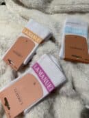 Skarpety REAL białe/róż