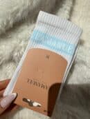 Skarpety REAL białe/mięta