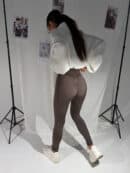 Legginsy SPEED latte Legginsy SPEED latte