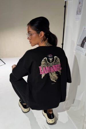 Tshirt LA CLUB czarny