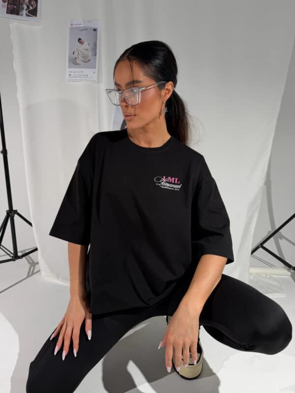 Tshirt LA CLUB czarny