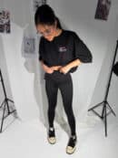 Tshirt LA CLUB czarny