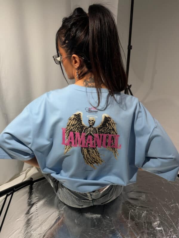 Tshirt LA CLUB błękit