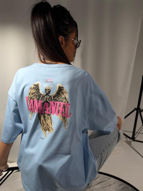 Tshirt LA CLUB błękit