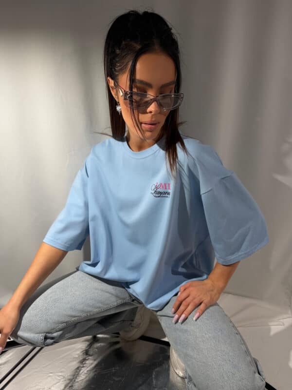 Tshirt LA CLUB błękit