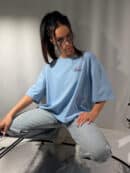 Tshirt LA CLUB błękit