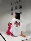 Tshirt LA CLUB biały