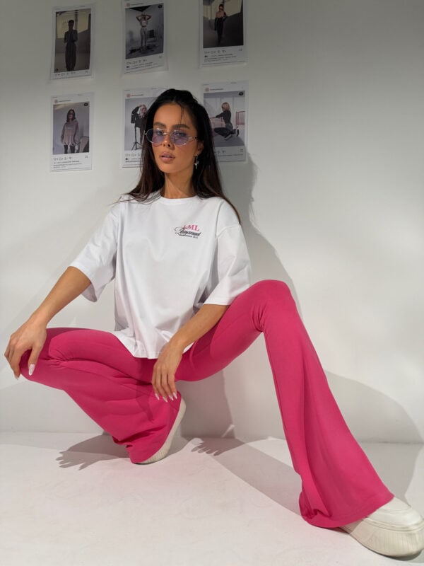 Tshirt LA CLUB biały