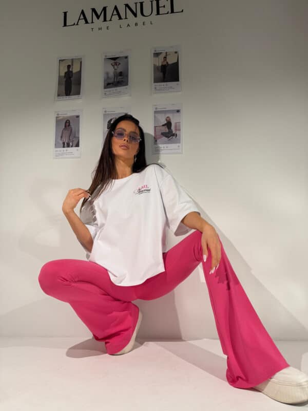 Tshirt LA CLUB biały