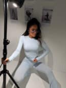 Legginsy PRIME błękit