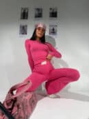 Legginsy PRIME fuksja